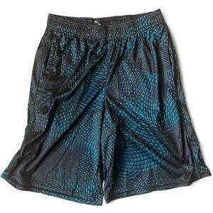 C9 Champion Shorts Men's Small Black Blue Basketball Pockets Drawstrings